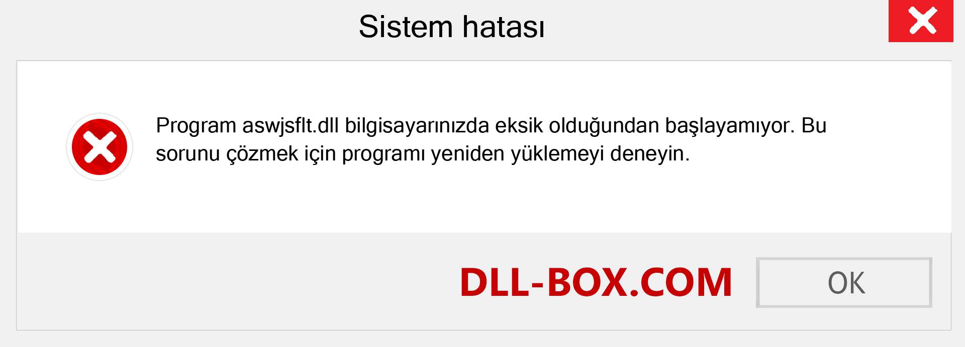 aswjsflt.dll dosyası eksik mi? Windows 7, 8, 10 için İndirin - Windows'ta aswjsflt dll Eksik Hatasını Düzeltin, fotoğraflar, resimler